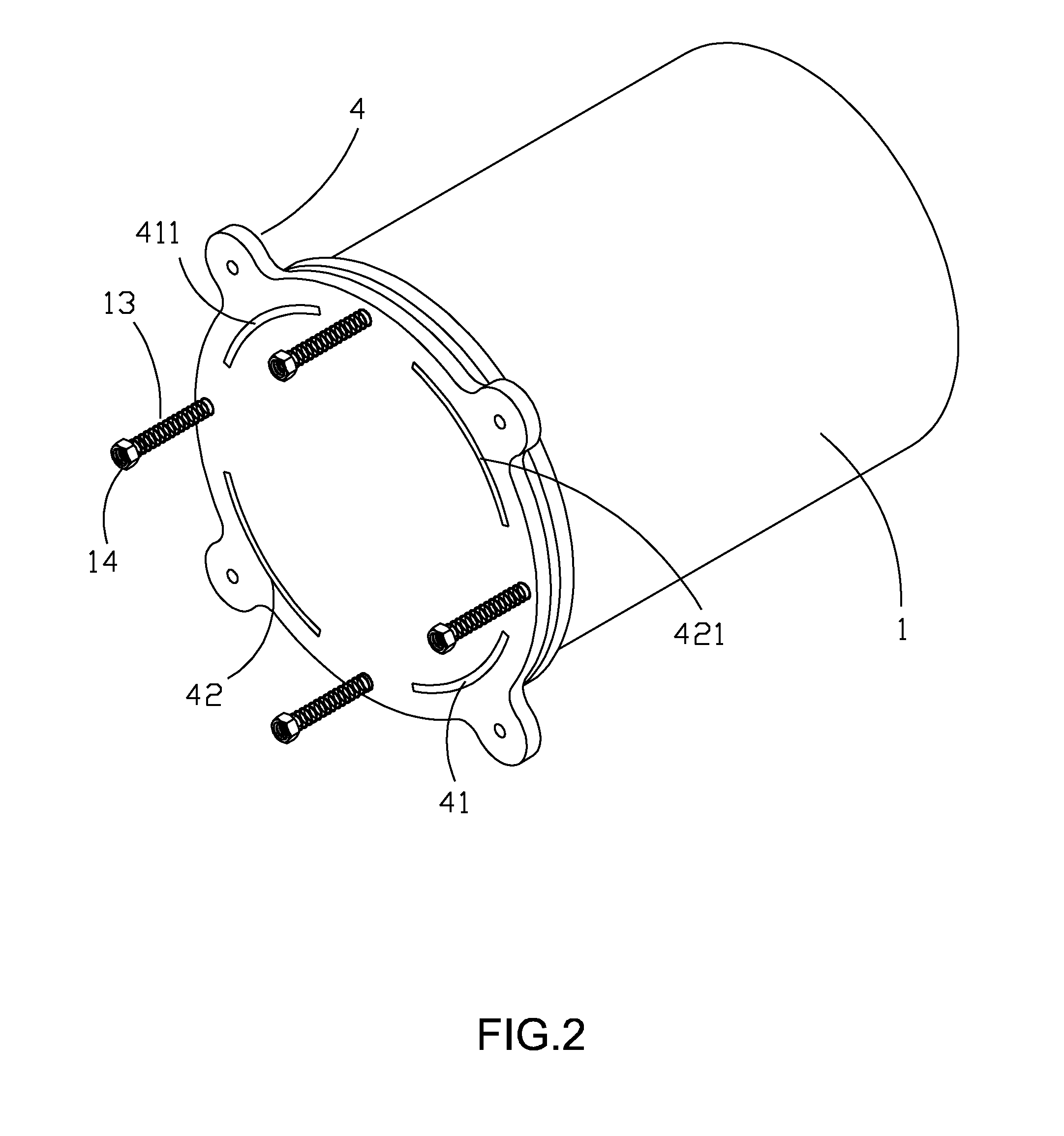 Fuel cell assembly structure