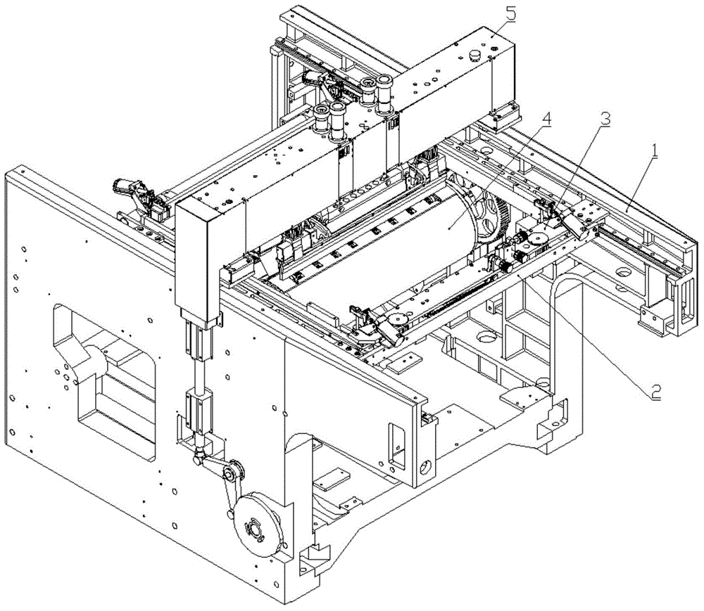 Printing unit of screen printing machine