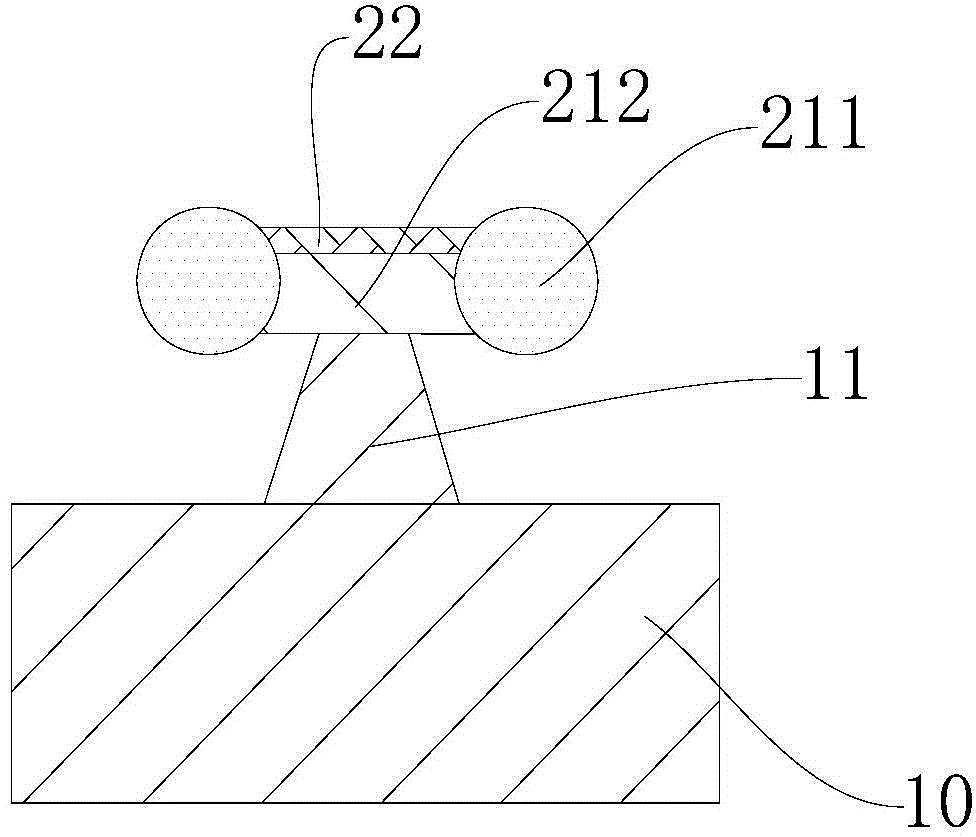 Nanometer silicon concentric micro ring core er-doped laser device and manufacturing method thereof