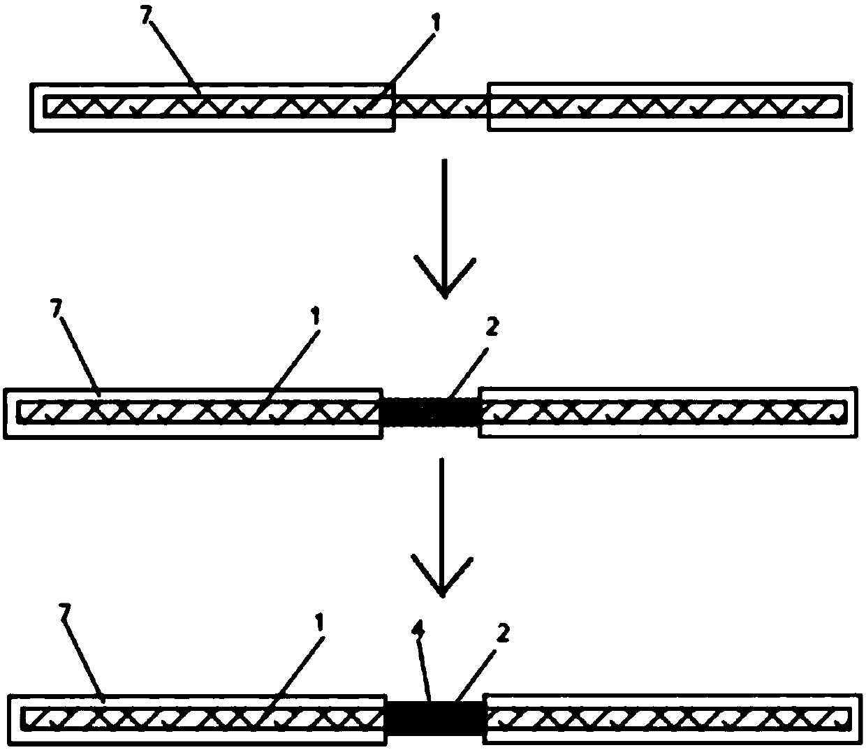 Ultrathin high-performance protection element and production method