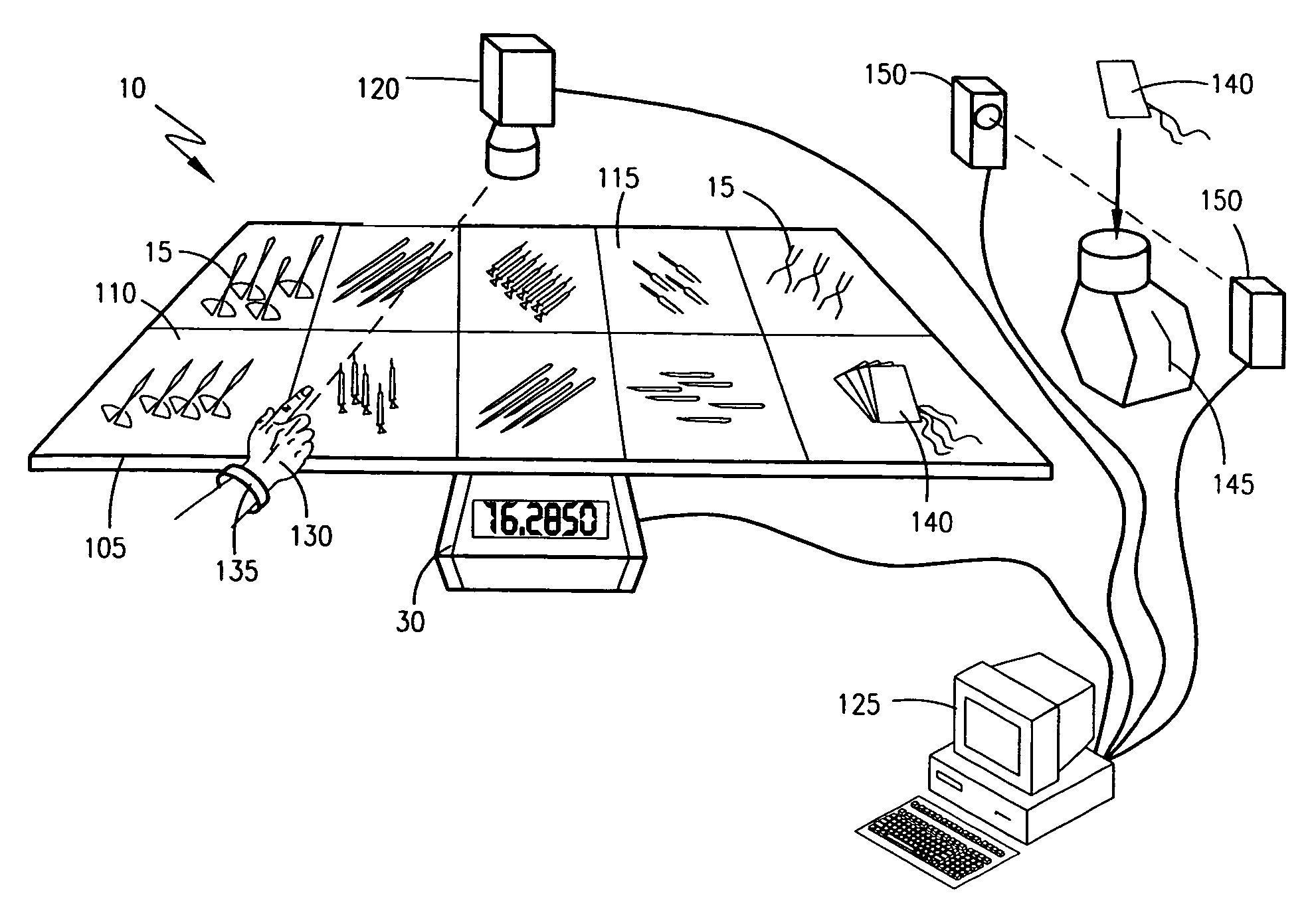 Method and equipment for automated tracking and identification of nonuniform items