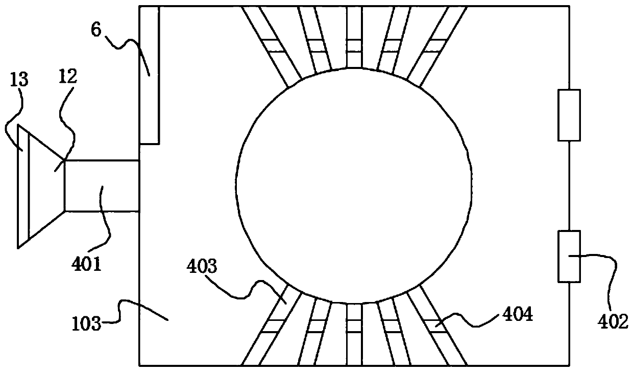 Fiber laser cooling device