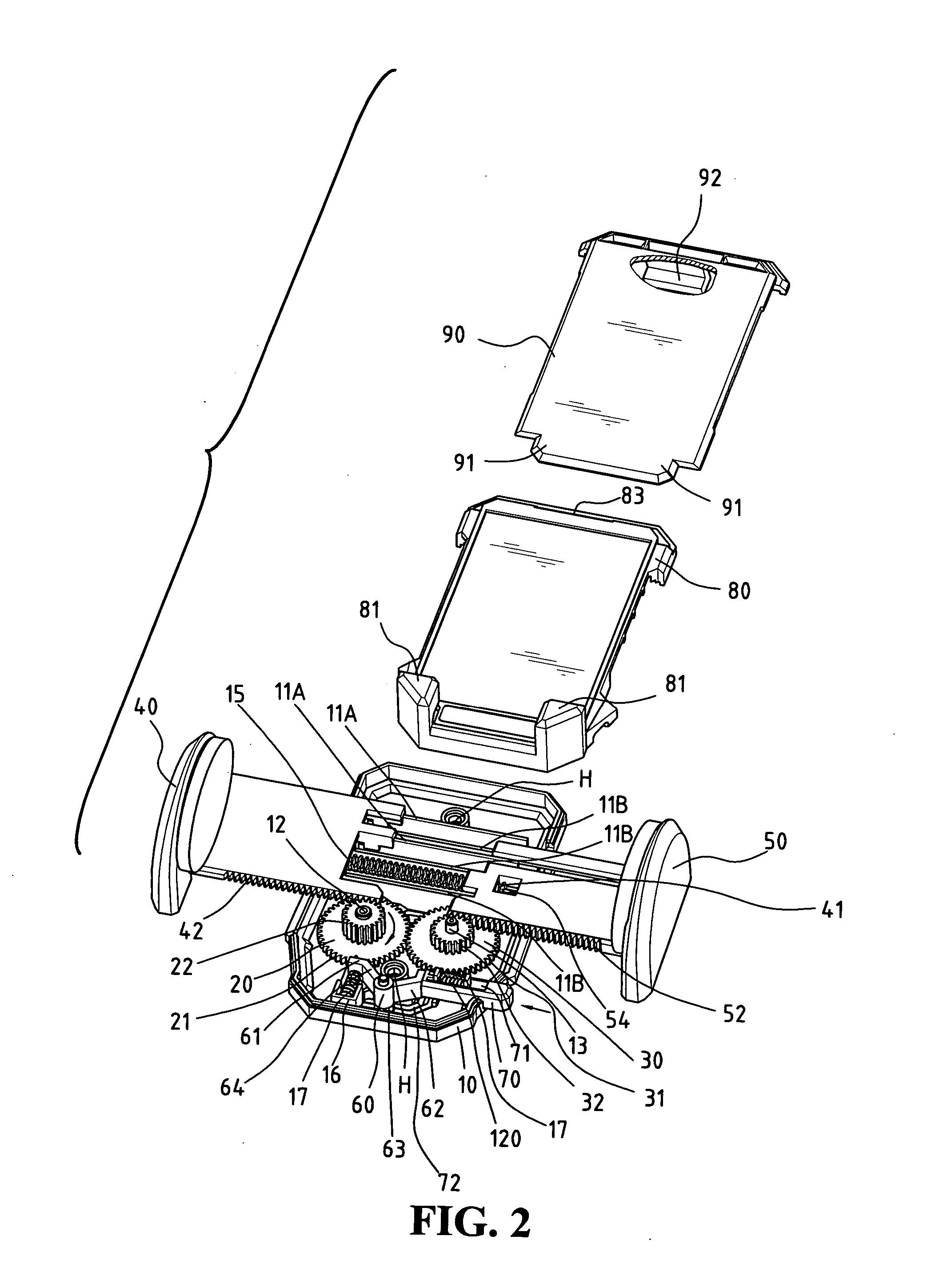 Electronic appliance holding device