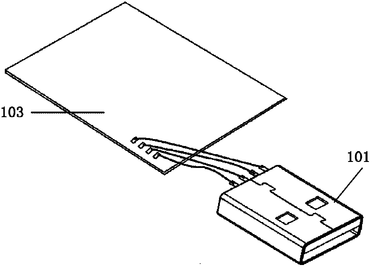 USB (Universal Serial Bus) interface and terminal