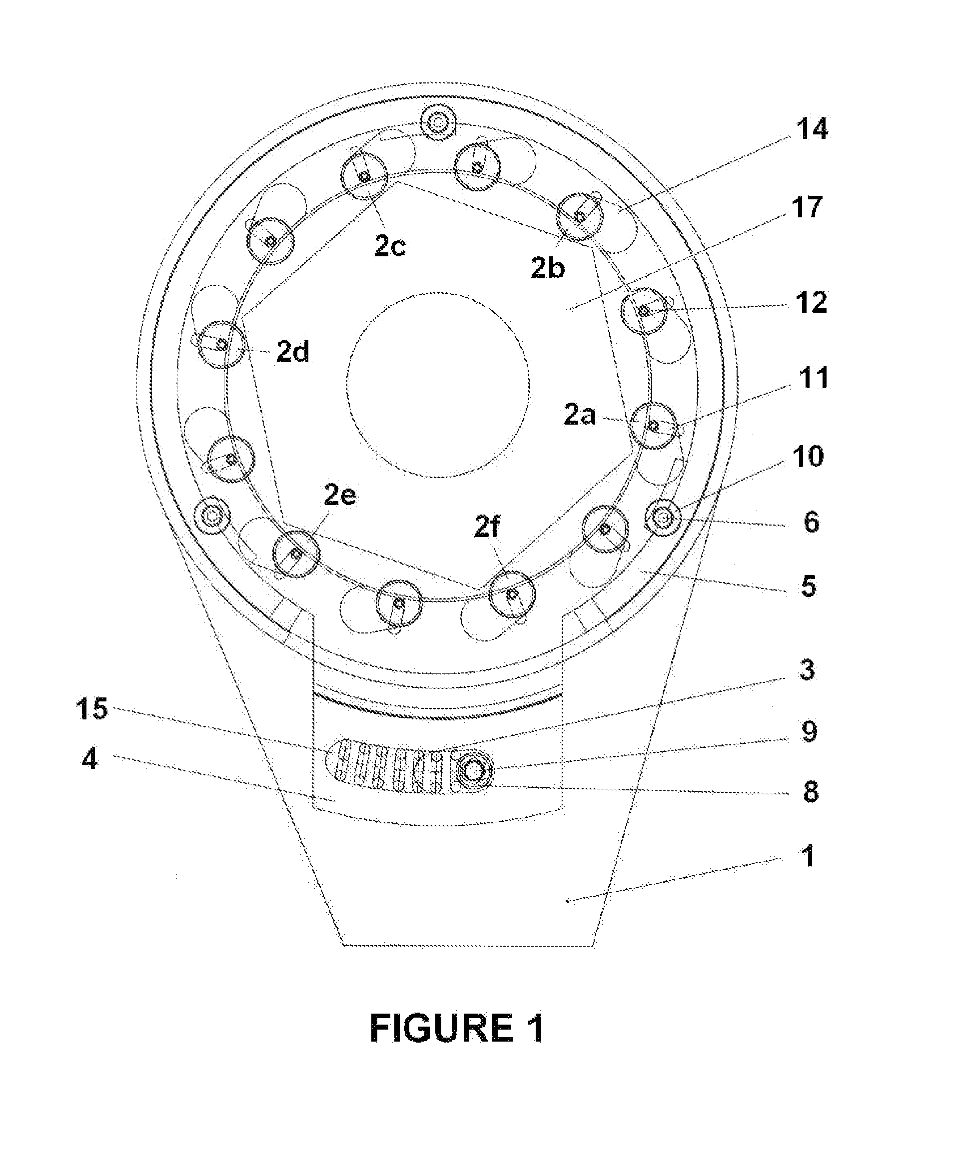 Auto-adjustable bearing wrench