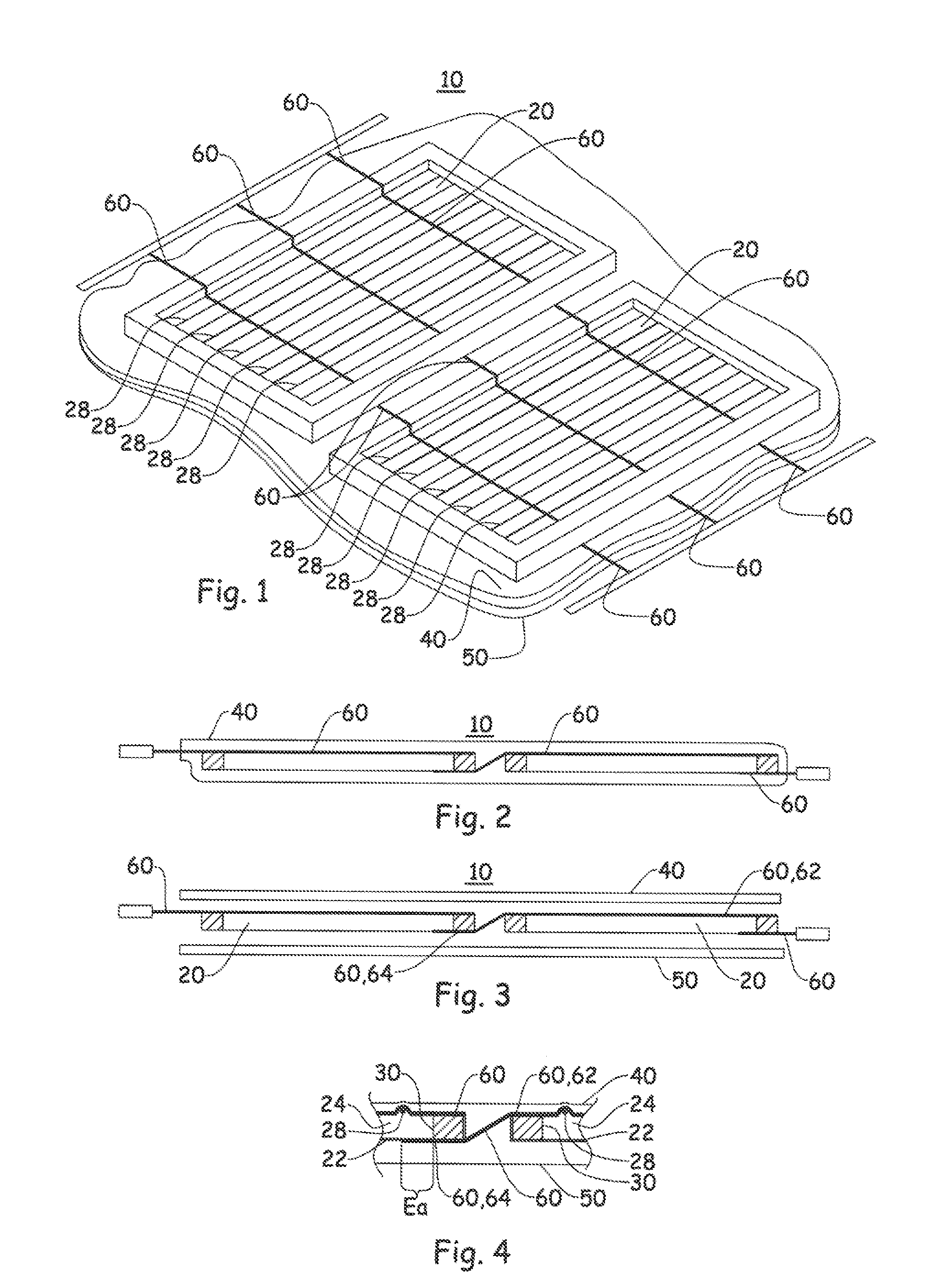 Photovoltaic cell assembly and method