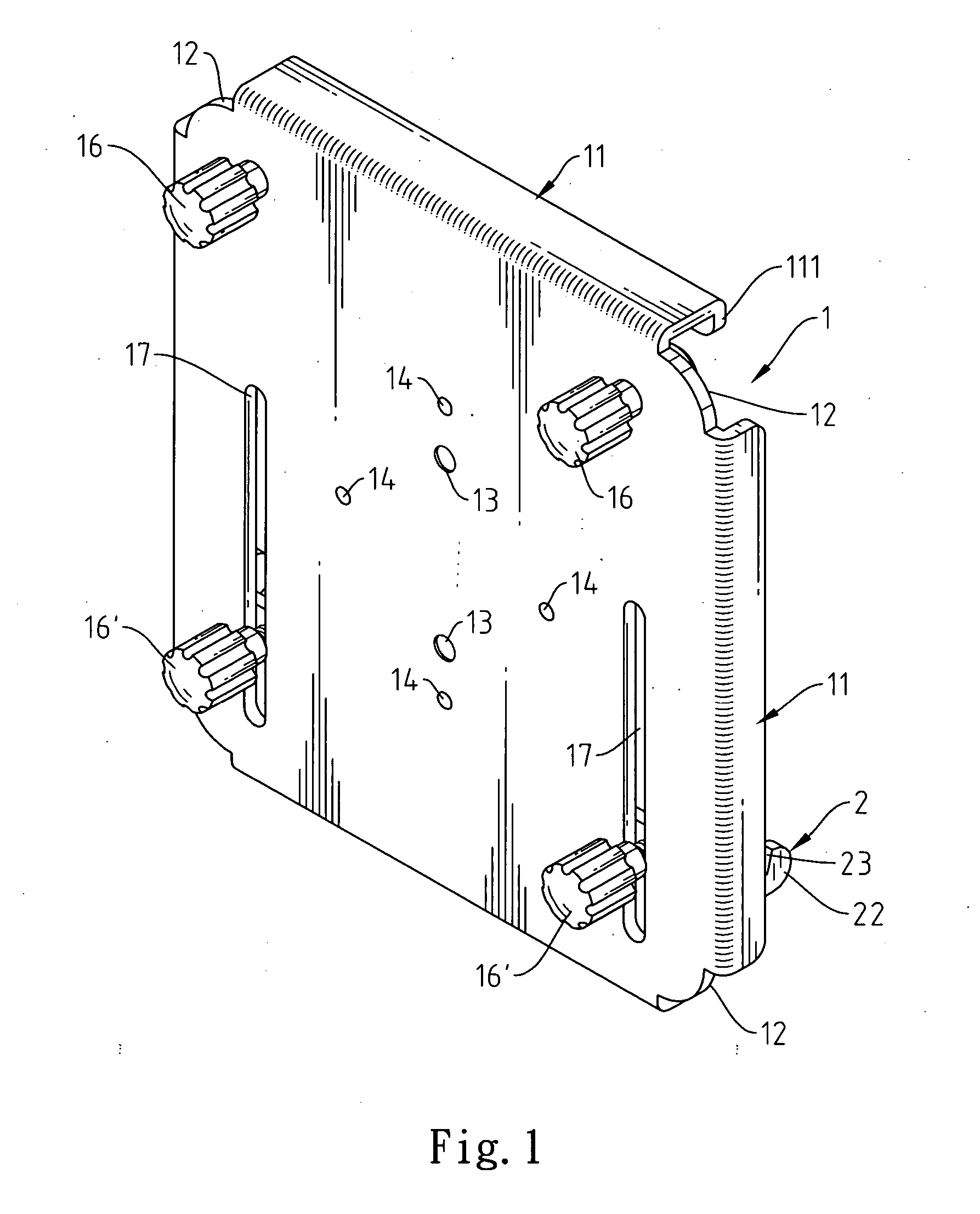 Adjustable rail-hanging apparatus