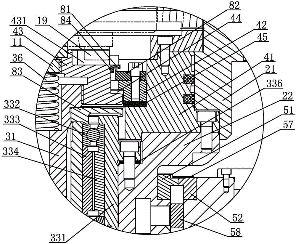 A square ram universal side milling head