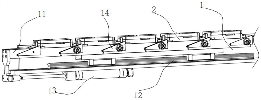 Mechanical and electrical integrated injection molding device for workpiece production and processing