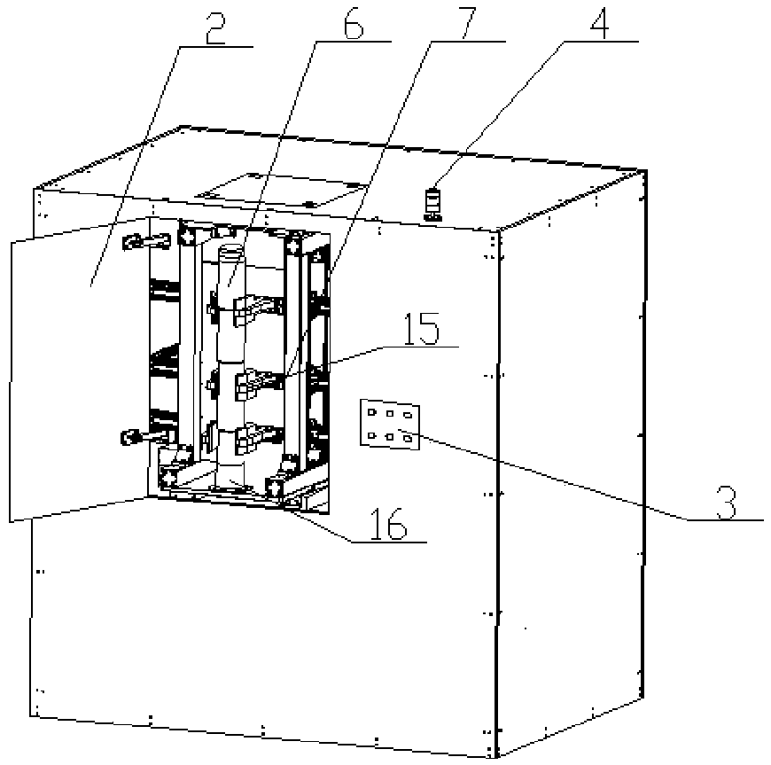 Drilling and shaping device of a coated explosive column