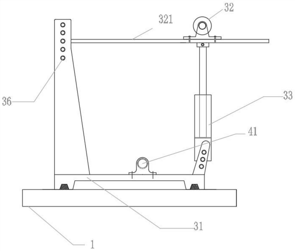 Polytetrafluoroethylene winding and demolding integrated machine