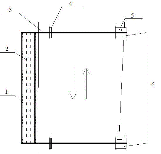 External wall construction hanging bracket and installation method thereof