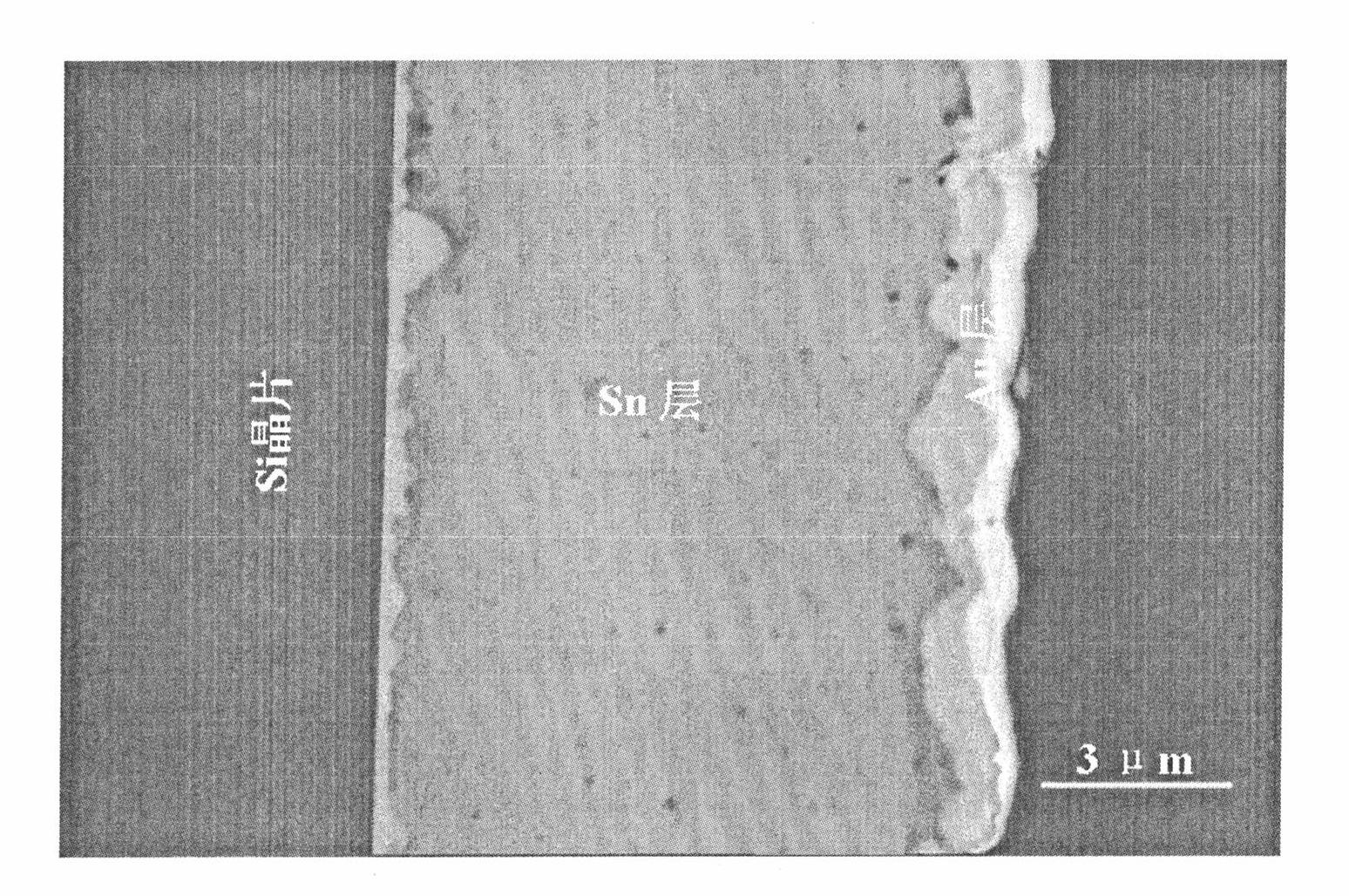 Preparation method of double-pulse plating solution of single metal Au, Sn and Au-Sn alloy soldering flux