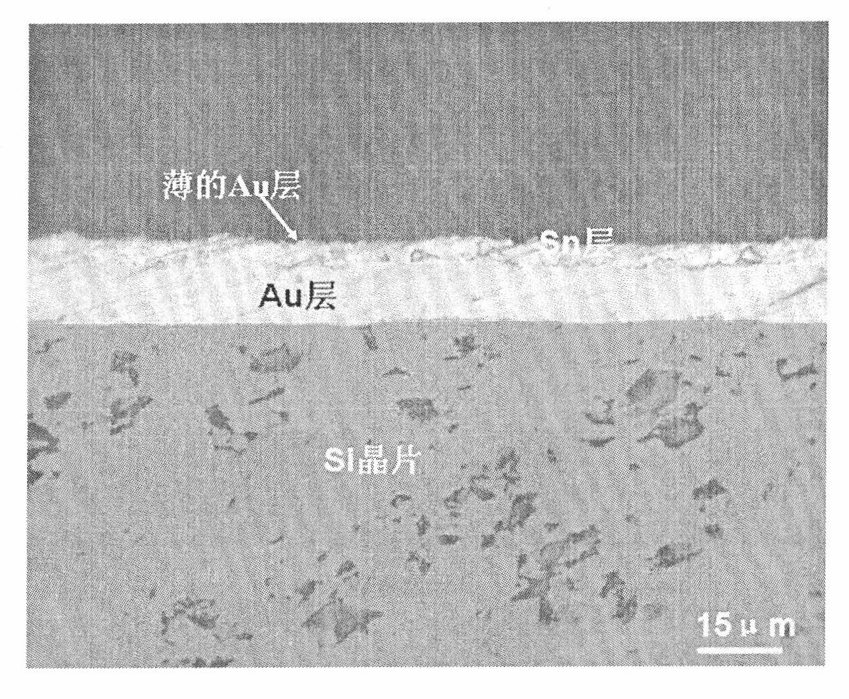 Preparation method of double-pulse plating solution of single metal Au, Sn and Au-Sn alloy soldering flux