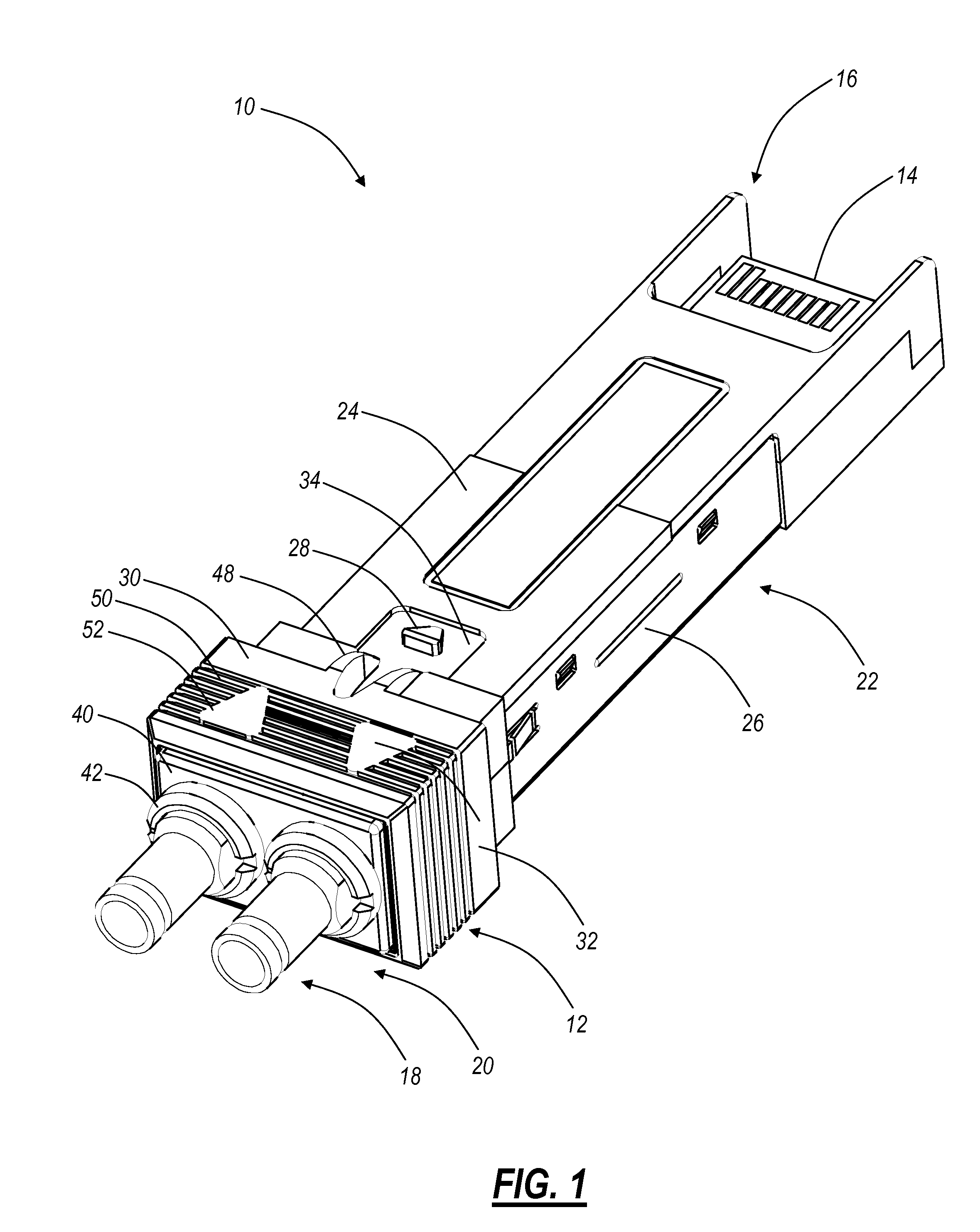 Ejector apparatus and associated assembly method for pluggable transceivers