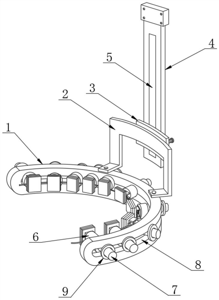 An orthodontic force measuring device for orthodontics