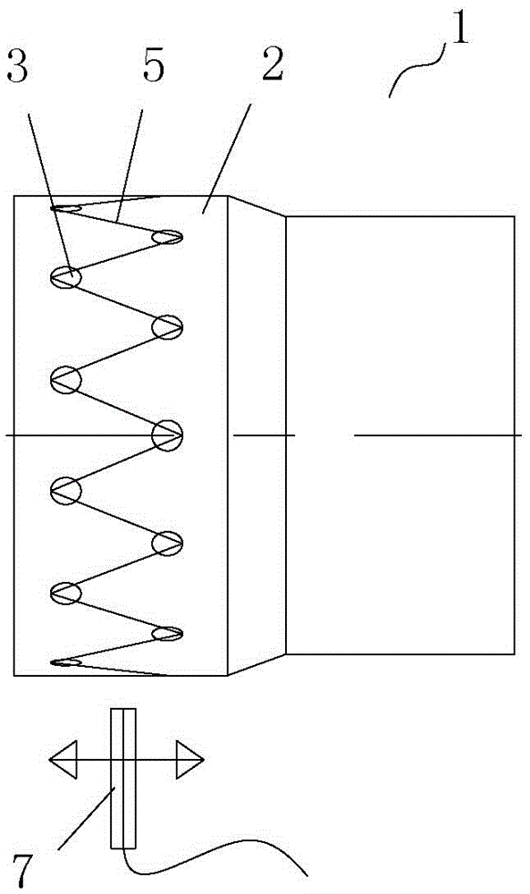Pipe socket forming method