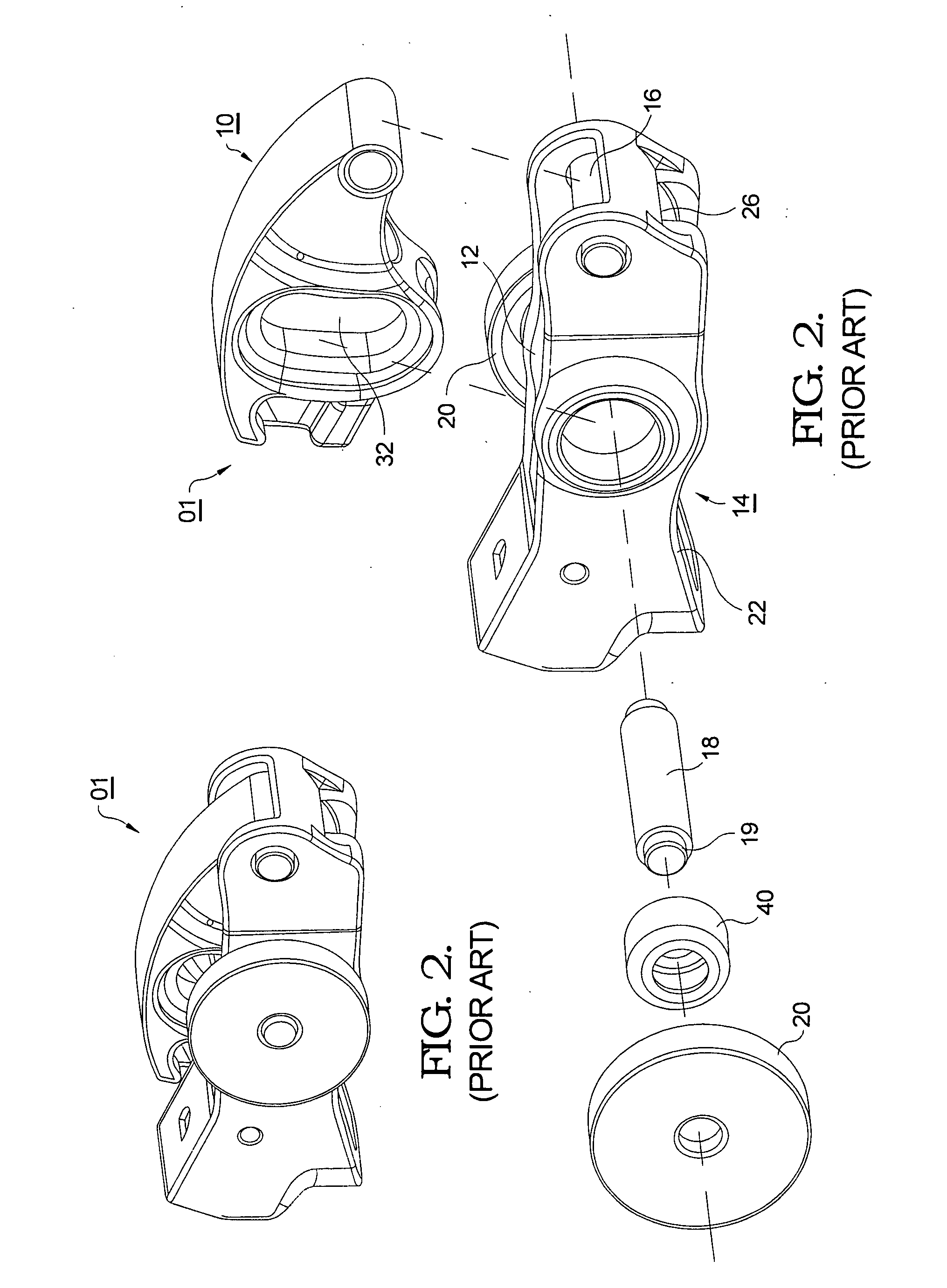 Roller bearing and z-stop for a two-step roller finger follower