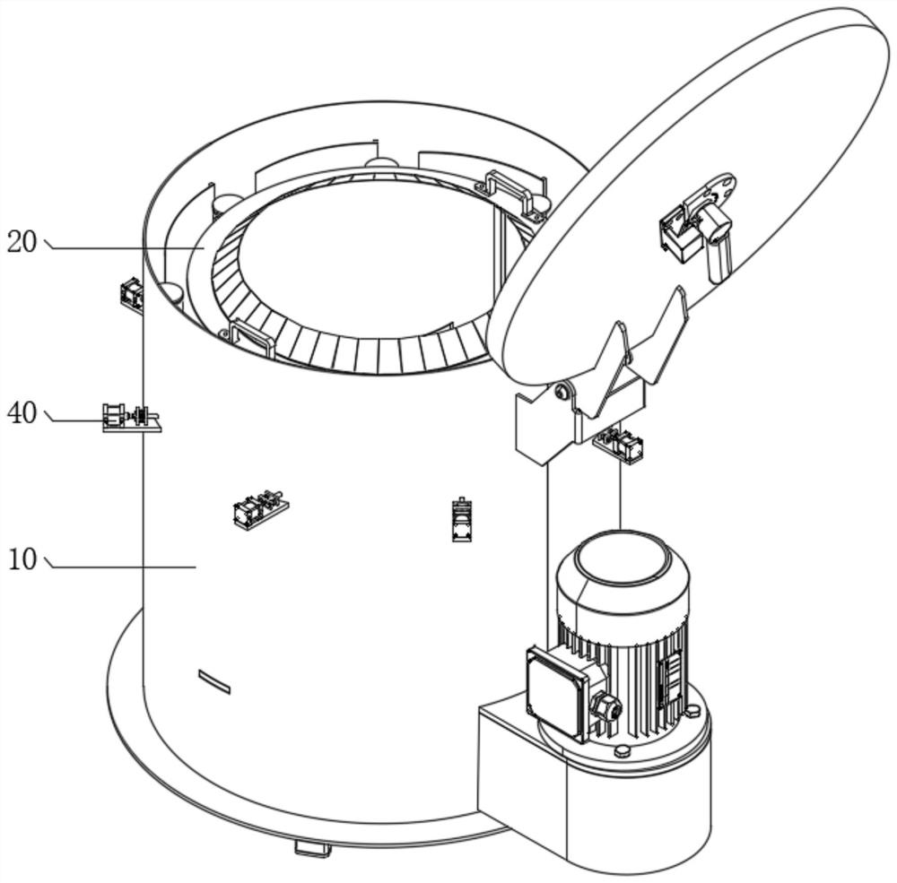 Drying device for extracting human chorionic gonadotropin from human urine and extraction method