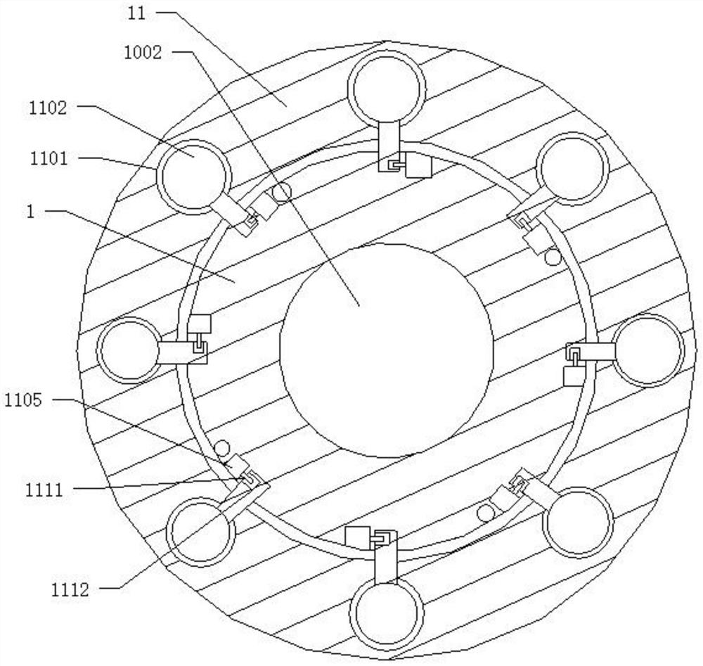 Potato processing module of automatic food processing device