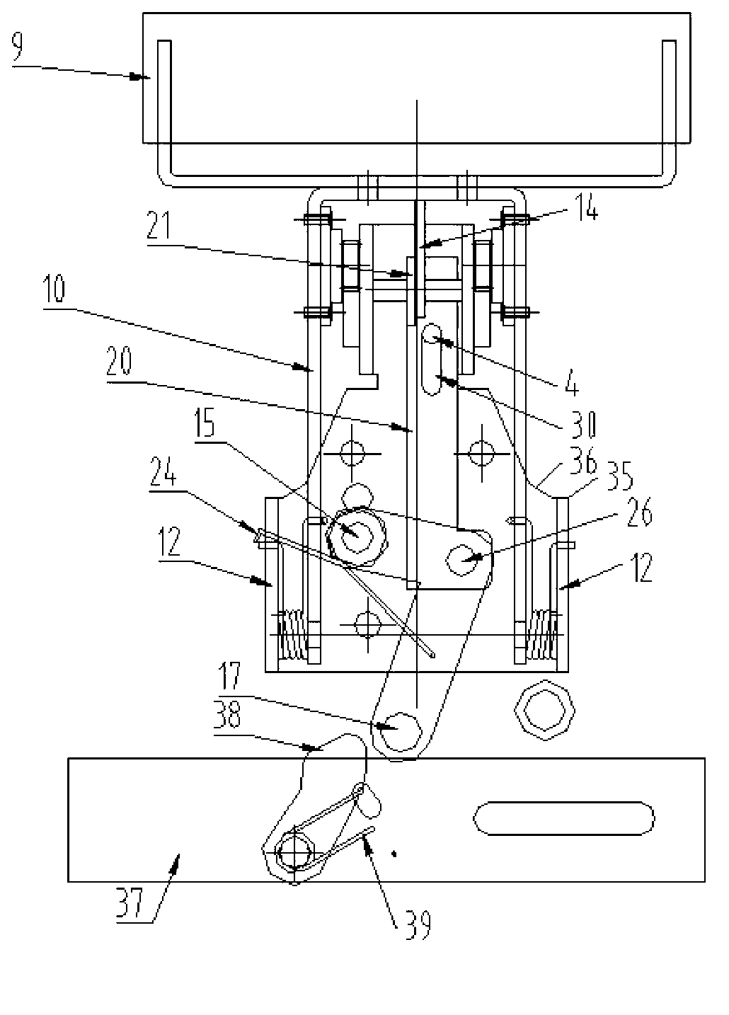 Concealed keyboard device of electronic lock