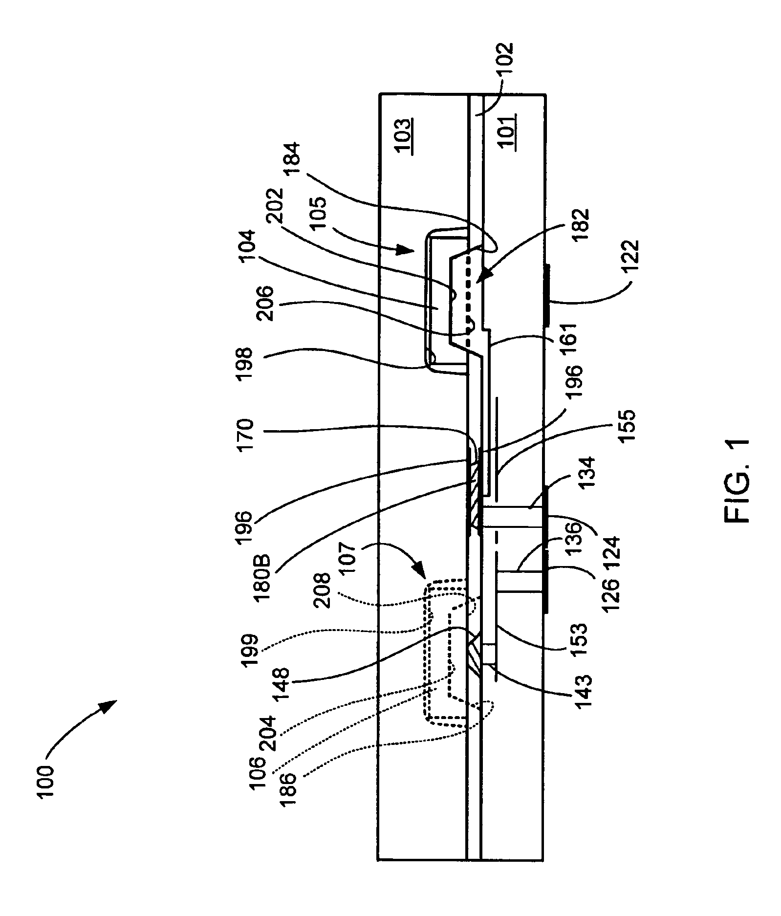 Surface joined multi-substrate liquid metal switching device