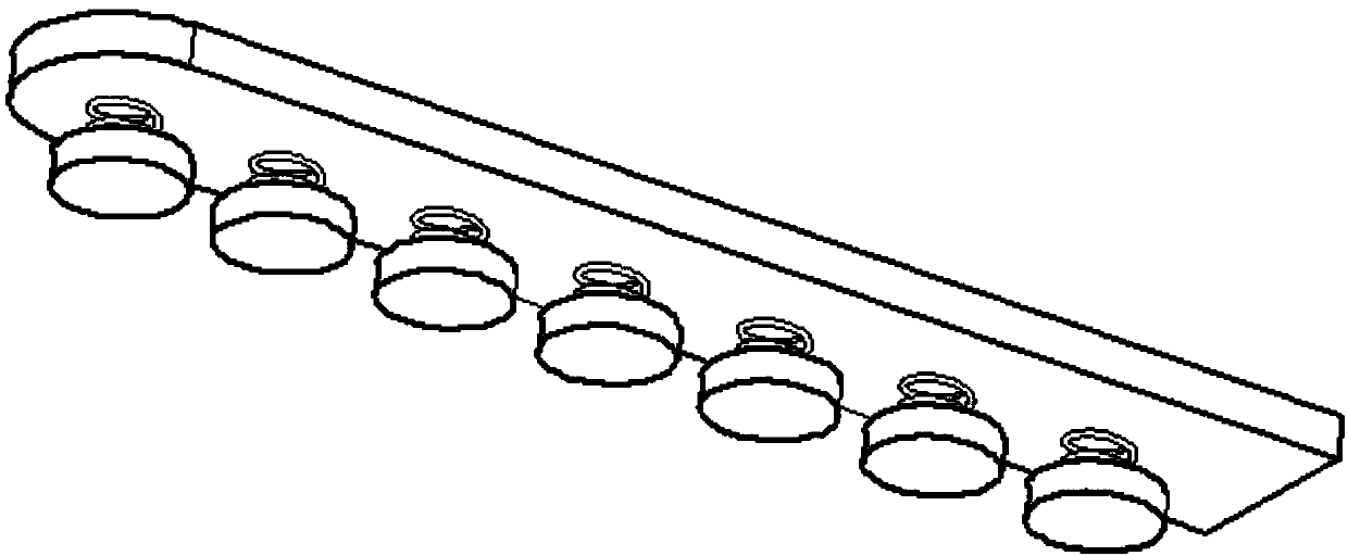 Tomato longitudinal and flexible clamping picking manipulator terminal executor and picking method