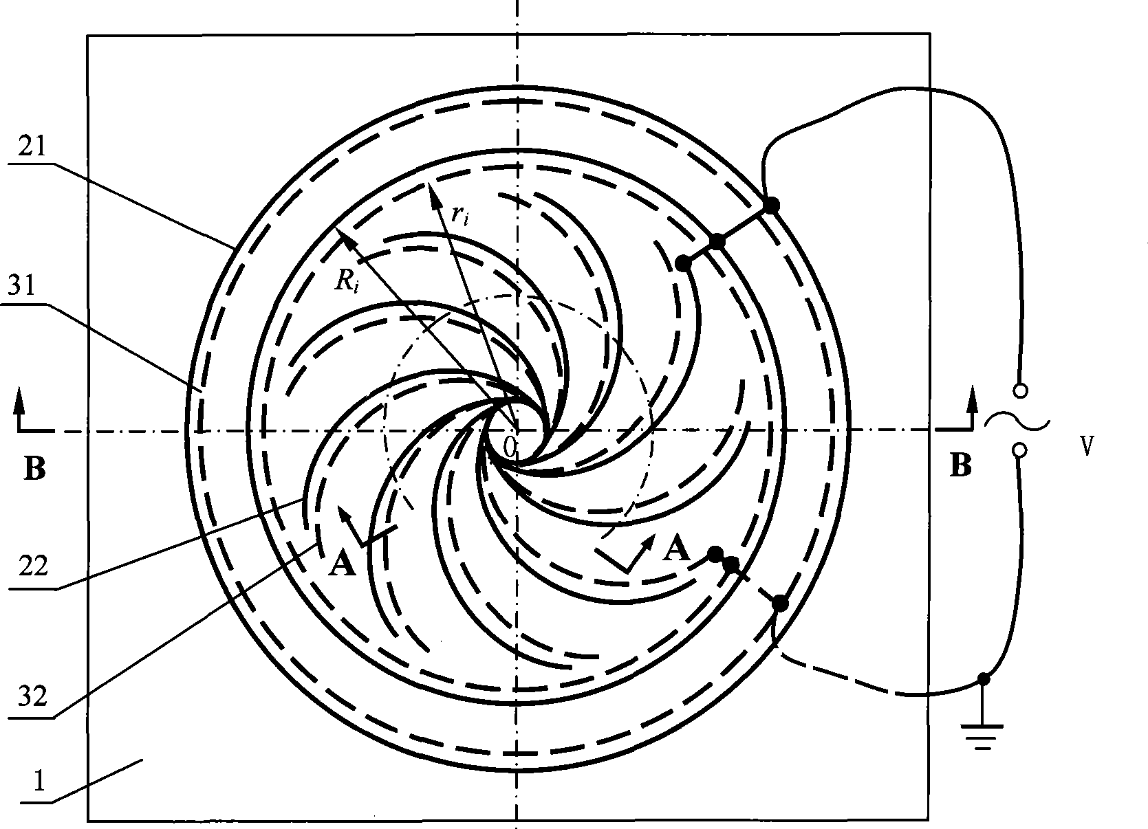Vertical vortex generator