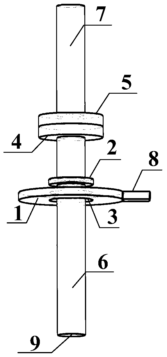 Integrated electrode structure suitable for mechanical DC circuit breaker and its driving method