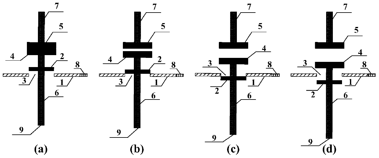 Integrated electrode structure suitable for mechanical DC circuit breaker and its driving method