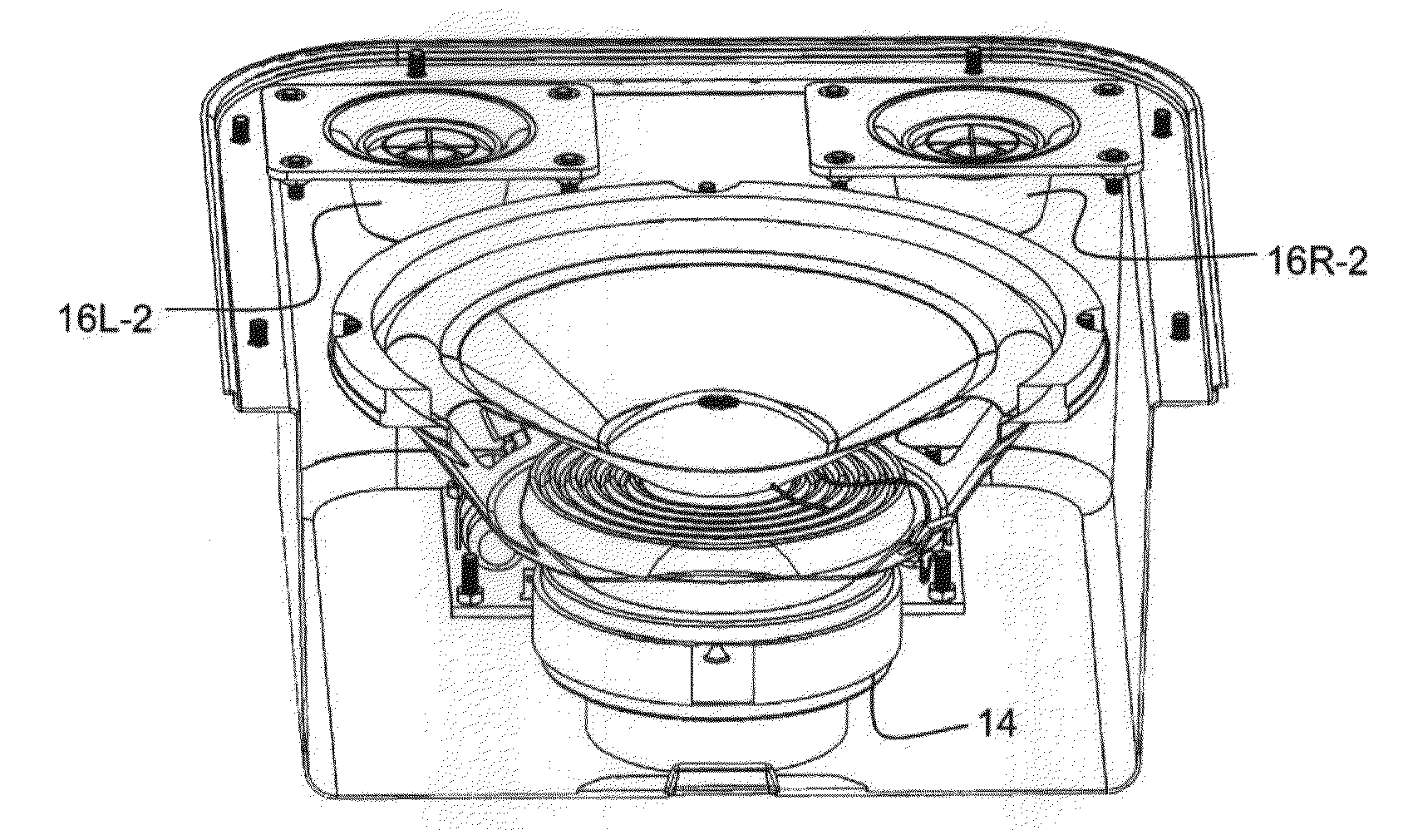 Flat Ceiling Mounted Loudspeaker