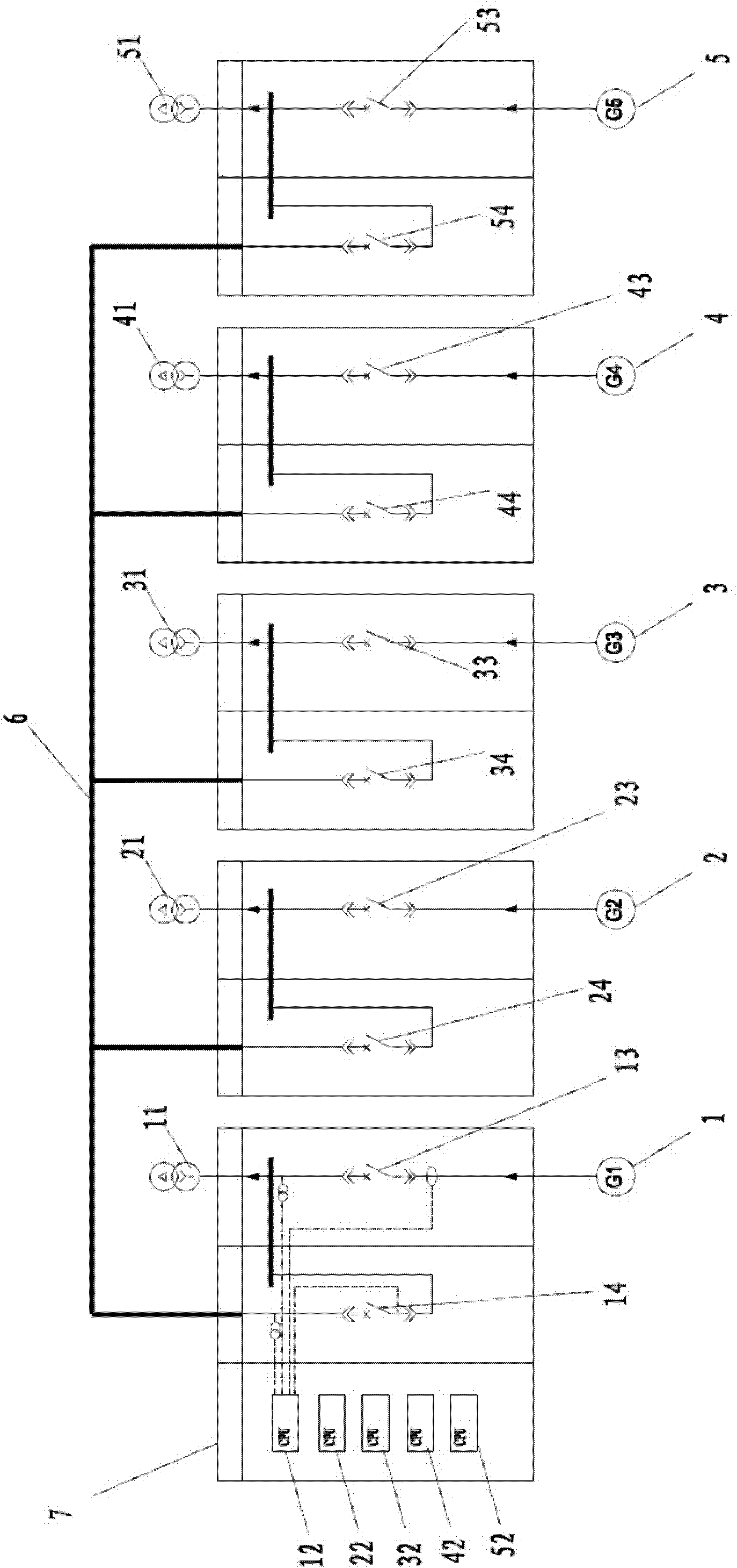 Generator parallel operation system serving as standby power supply and method for selecting bus capacity of generator parallel operation system