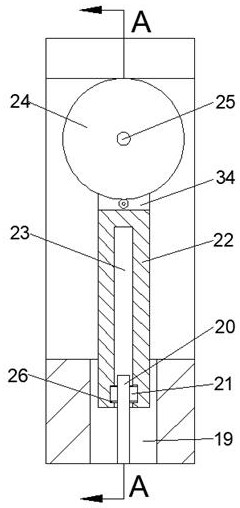Device suitable for rust removal of inner walls of metal pipes with different diameters and different lengths