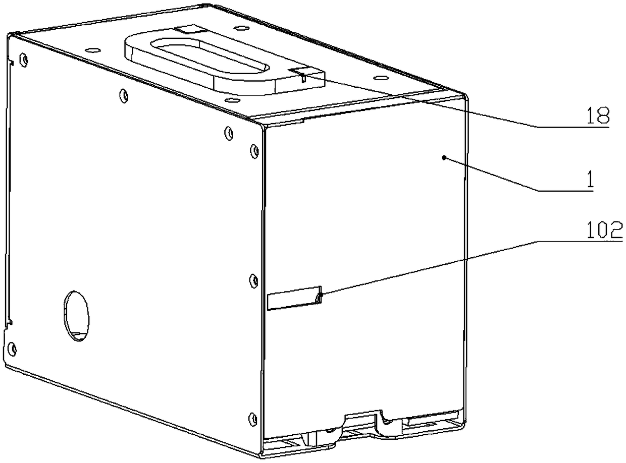 Bankbook storage box and automatic bankbook issuing device containing bankbook storage box