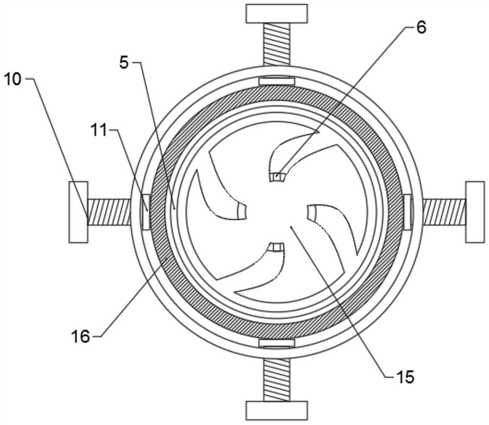 Small-caliber steel pipe inner wall sand blasting device