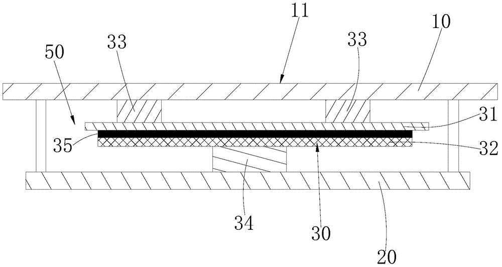 Pressure induction key structure and terminal device having same
