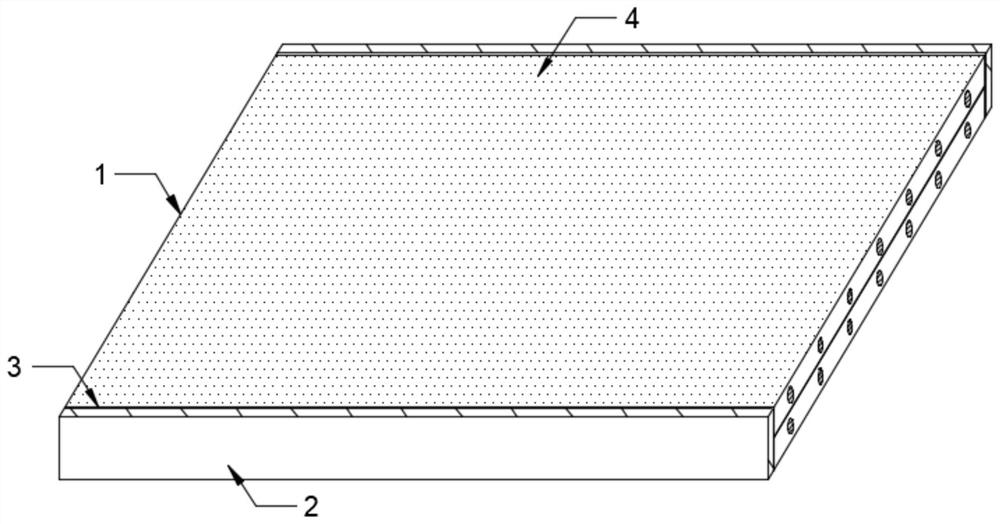 PE partition plate with anti-oxidation function