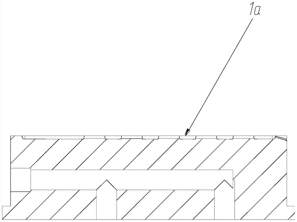 Machining method of mold insert for high mirror surface mold of convex glass