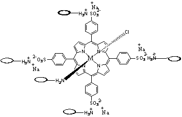 Porous chitosan metal porphyrin composite and preparation method and application thereof