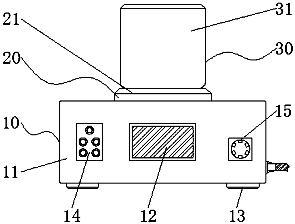 Portable integrated blood transfusion equipment with rapid blood type detection function for emergency room