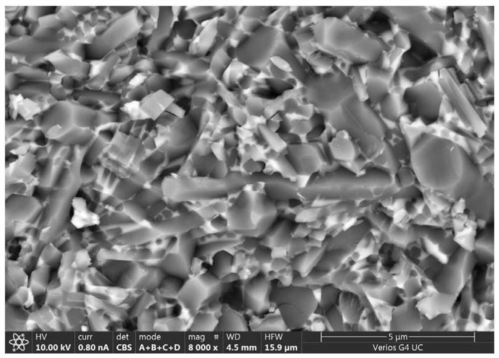 A kind of cyan silicon nitride ceramics and preparation method thereof