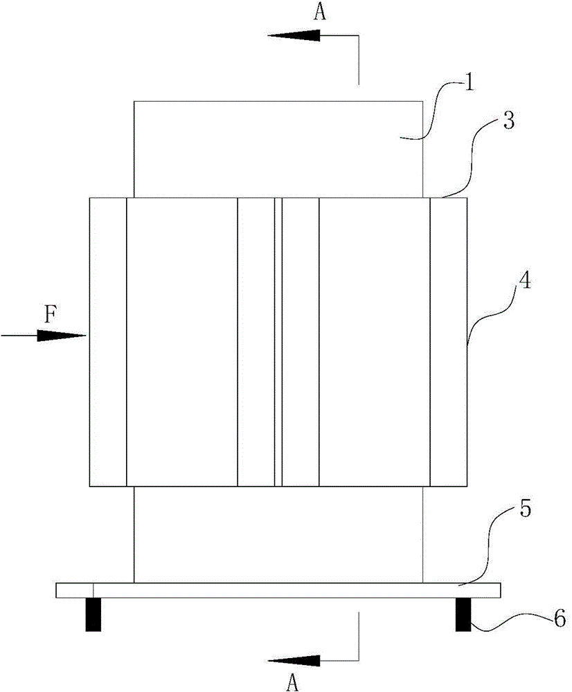 Stitch electric reactor and method for manufacturing same