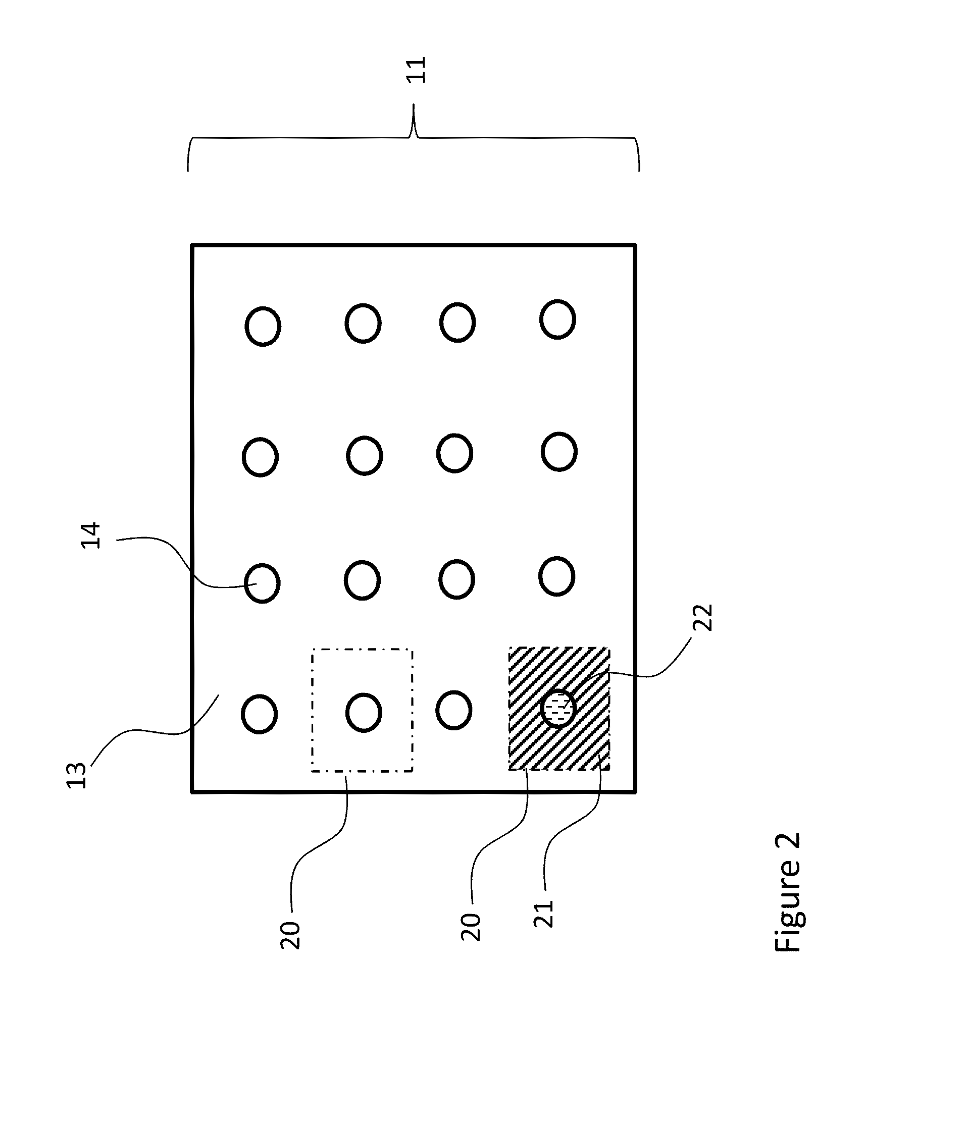 Transparent display including a screen with  patterned light deflective elements