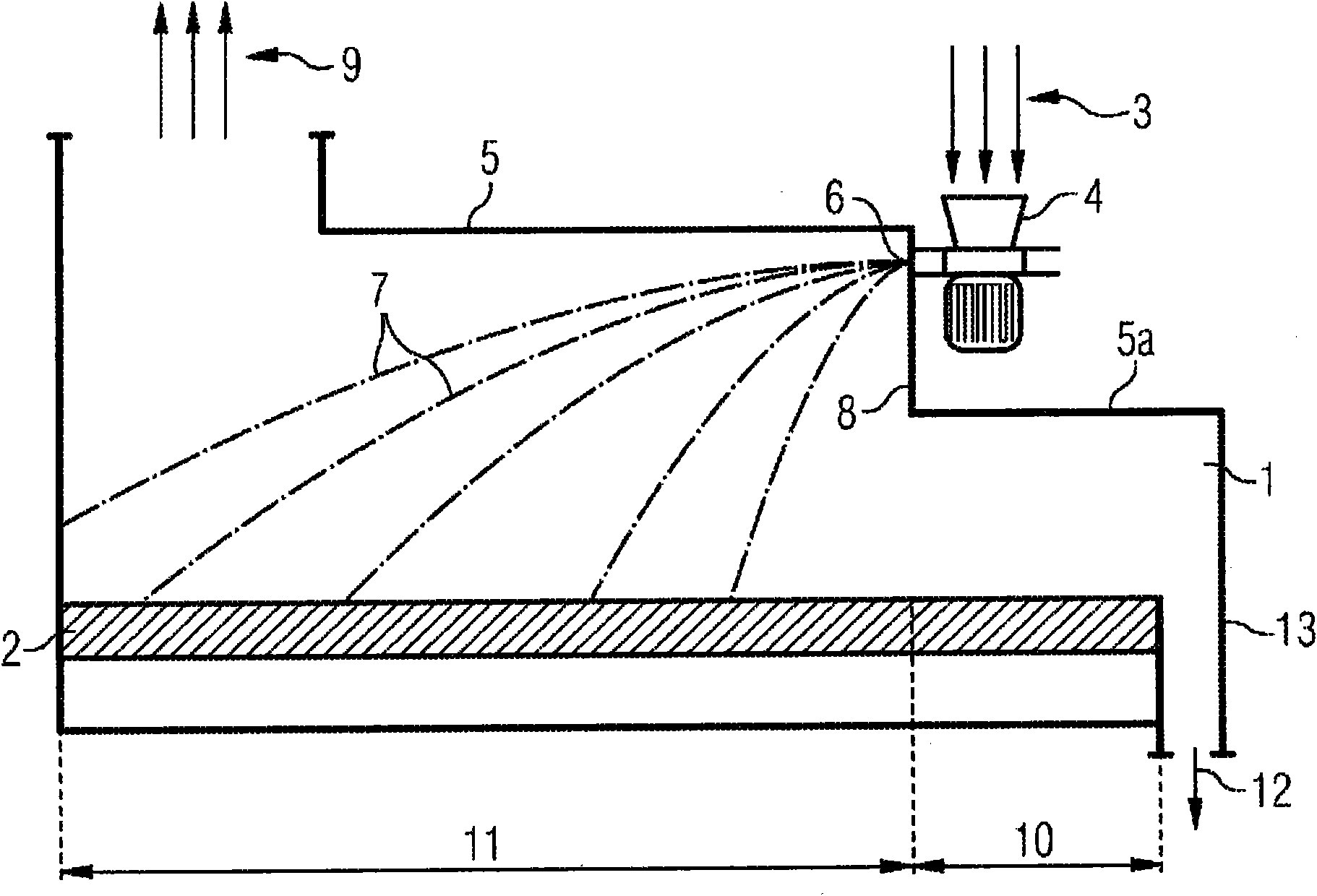 Method for mechanical stoking in firing installations and firing installation
