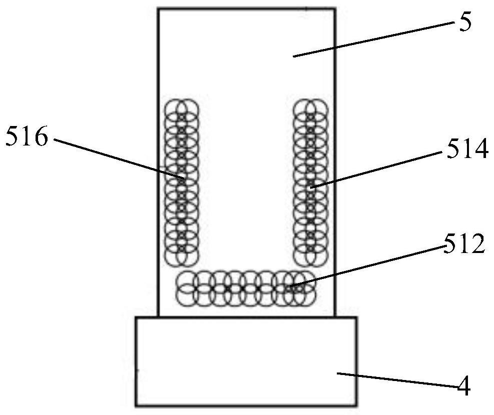 Laser shock peening system and method for preventing deformation of blisk of aero-engine