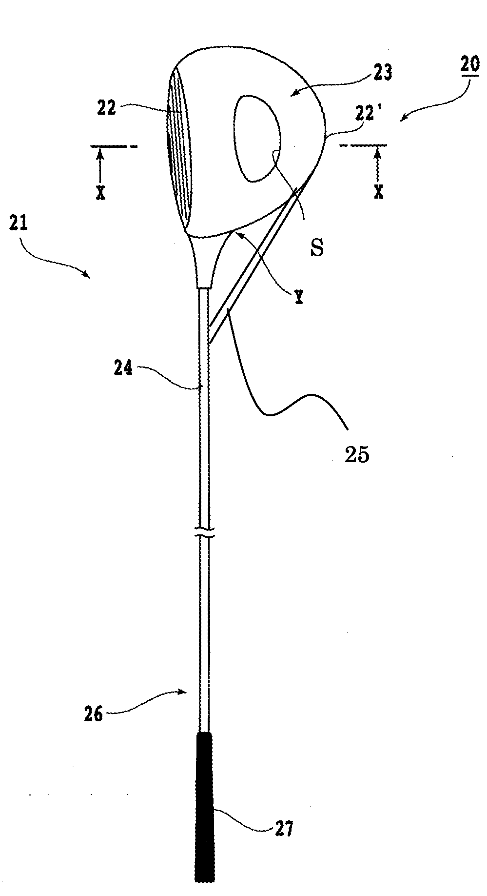 Twin-axis and head for sports equipment