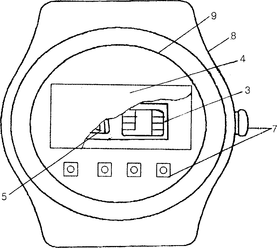 Multifunctional electronic display device with intelligence card
