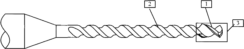 Minitype drill bit and processing method thereof