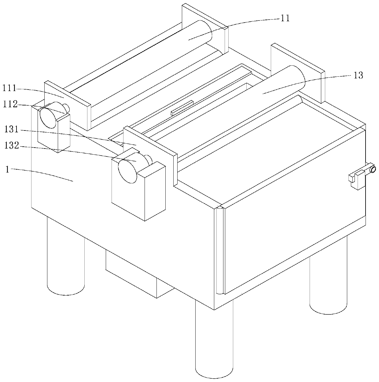 Steel plate machining process used for steel structure production