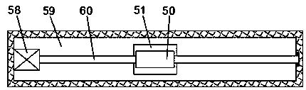 Sewage filtering, precipitating and adsorbing device convenient to clean